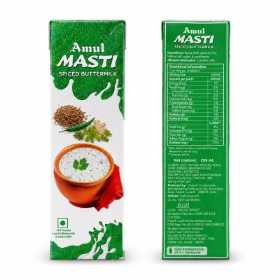 AMUL MASTI SPICED BUTTER MILK - 200ml